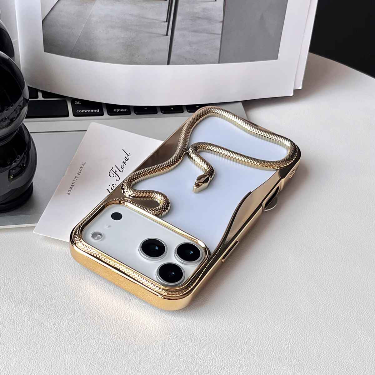 Electroplated Snake Case! 🐍