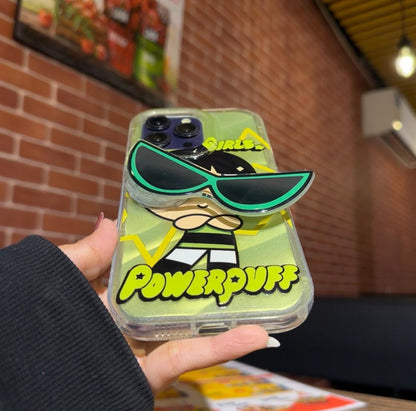 Power Puff Girls Case With Glasses