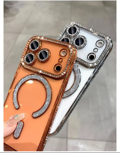 Magsafe Diamond Glitter Lens Case (NEW)