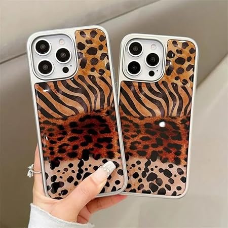 Cheetah Silver Plated Case (High Quality)