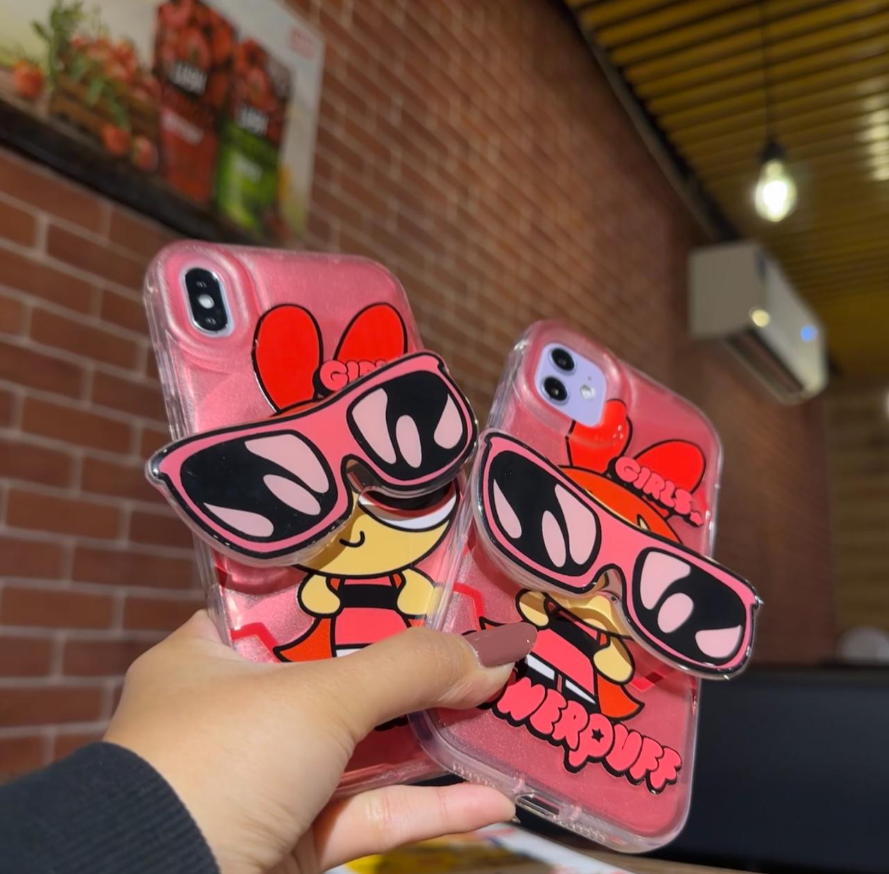 Power Puff Girls Case With Glasses