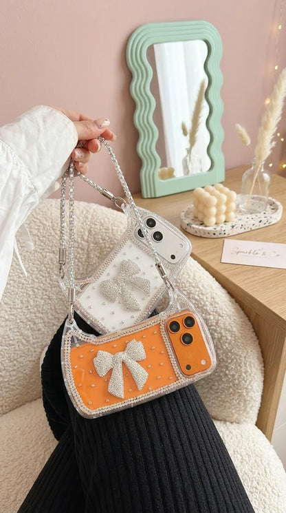 Bowquette Retro Bag Case With Lanyard (NEW)