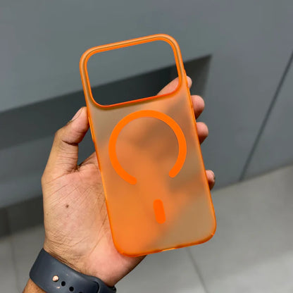 Orange Magsafe Ultra Thin Paper Back Case  (NEW)