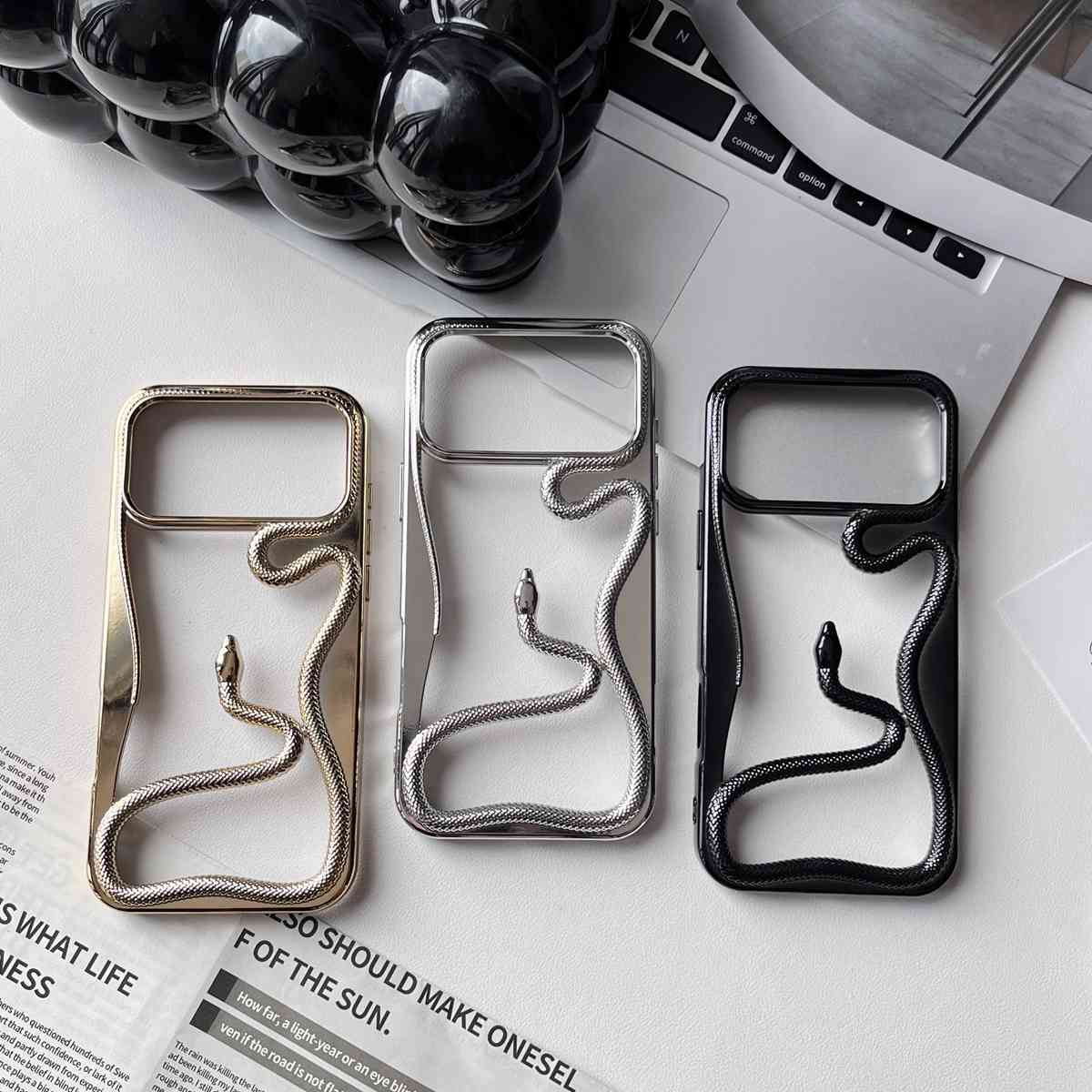 Electroplated Snake Case! 🐍