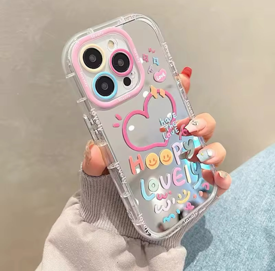 Hoopy Lovely Mirror Case (NEW)