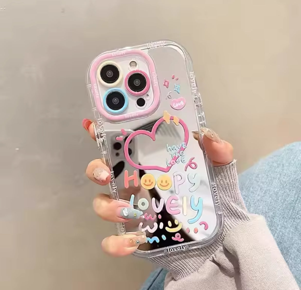 Hoopy Lovely Mirror Case (NEW)