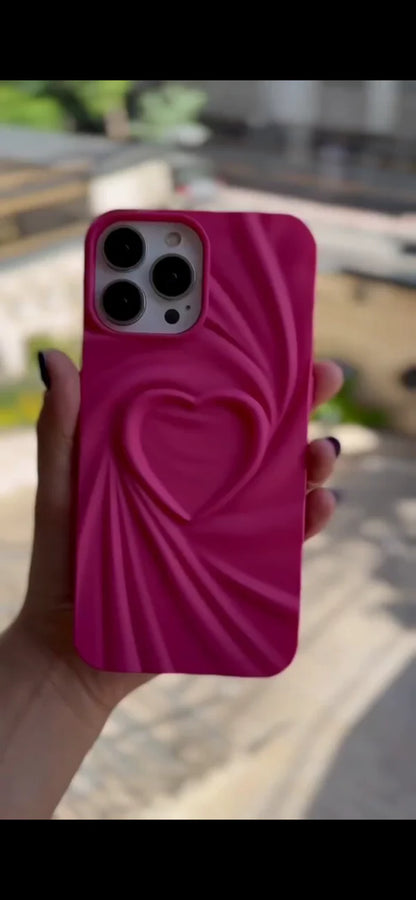 Heart Pattern Silicone Case