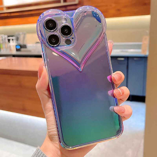 Heart Holographic Case (RESTOCK)