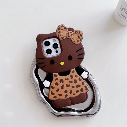 Cute 3D Kitty Bow Case (New)