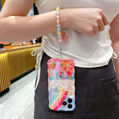 Rainbow Case with Beads Chain