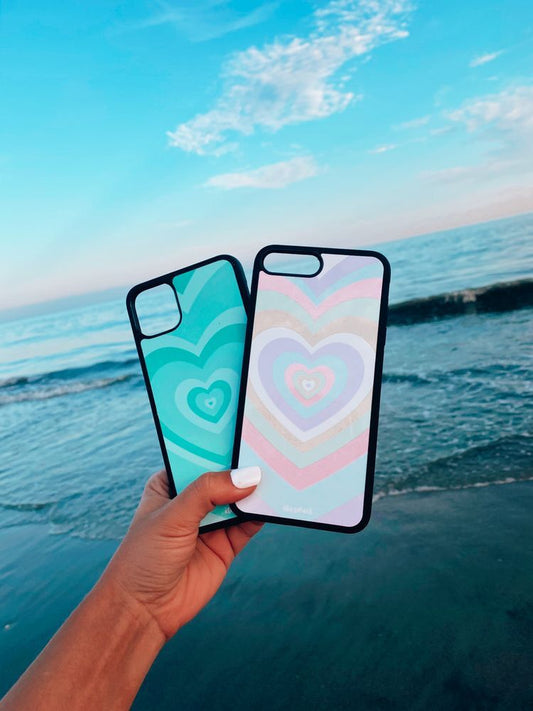 2D Heart Customized Case