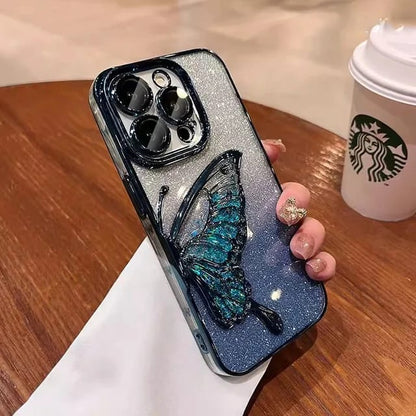 Shimmery Butterfly Glitter Case (Available in 6 colors)