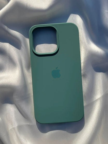 PINE GREEN SILICON CASE