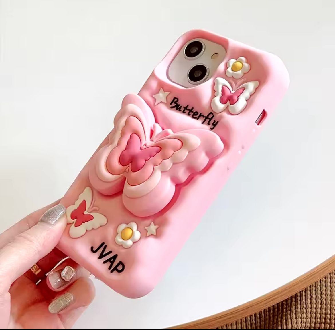 3D Butterfly Case With Holder (NEW)