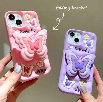 3D Butterfly Case With Holder (NEW)