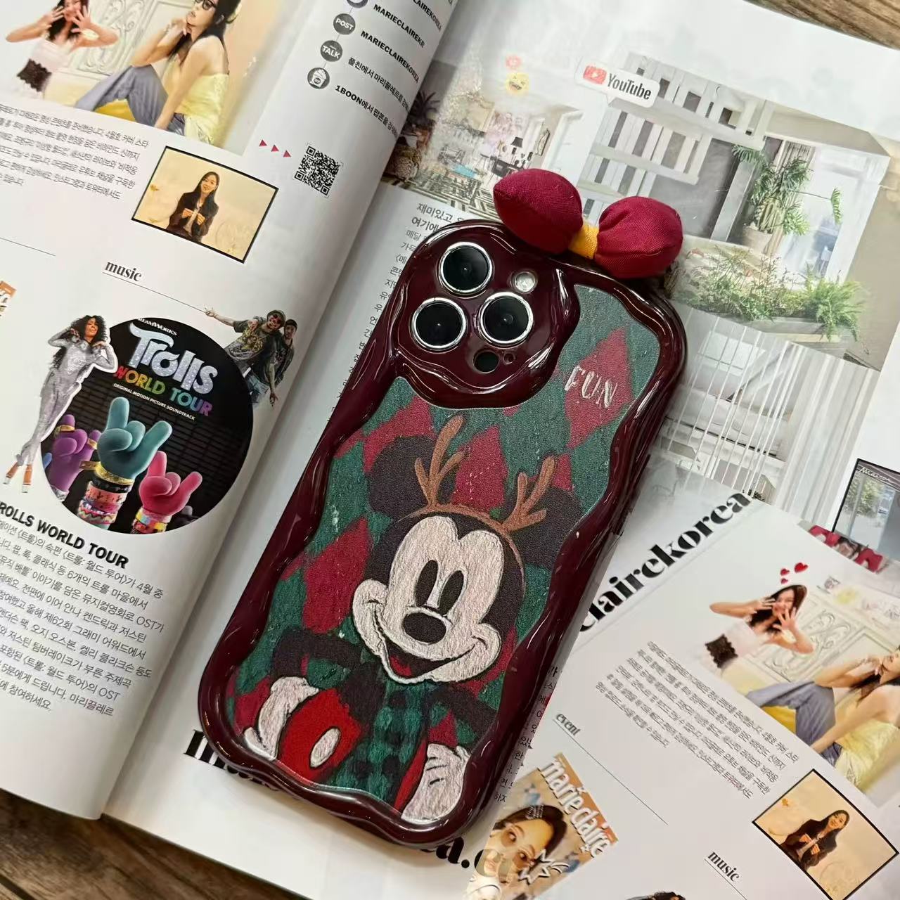 Mickey Mouse Bow Case (NEW)