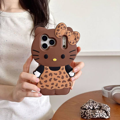 Cute 3D Kitty Bow Case (New)
