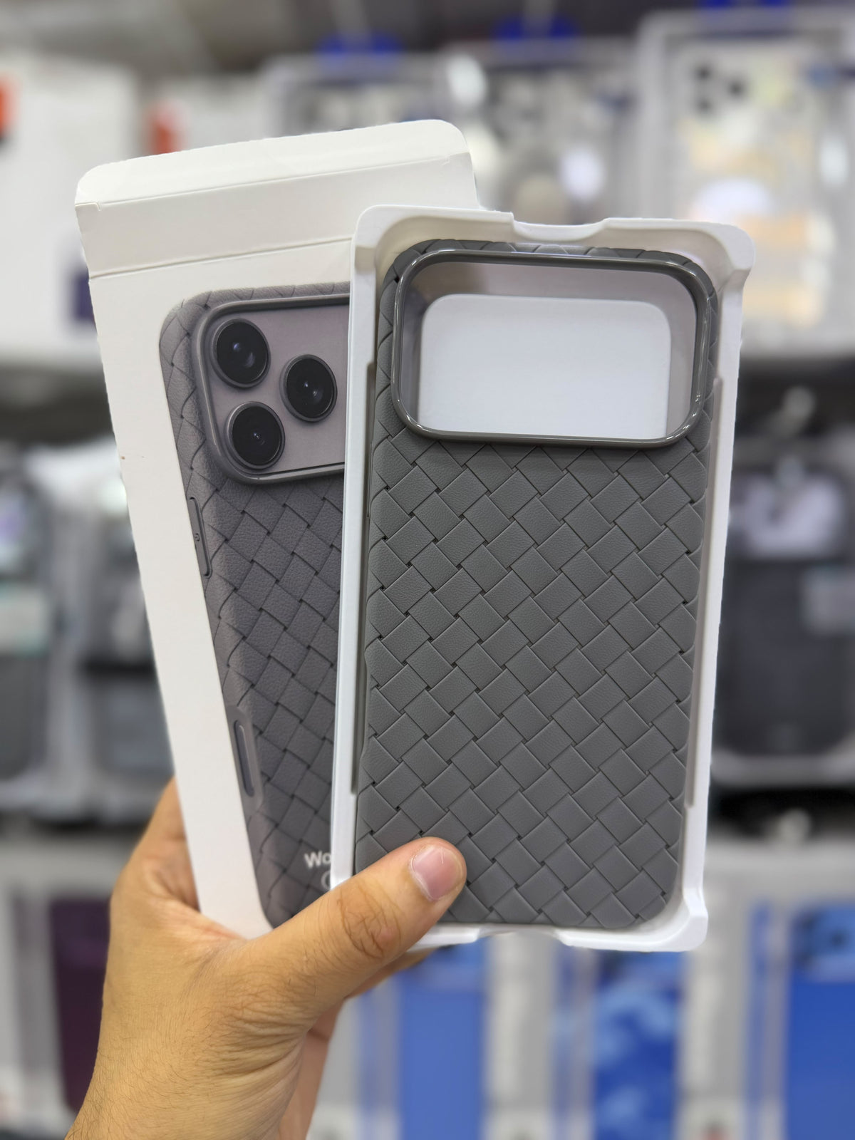Woven Weave Breathable Premium Quality Grid Case