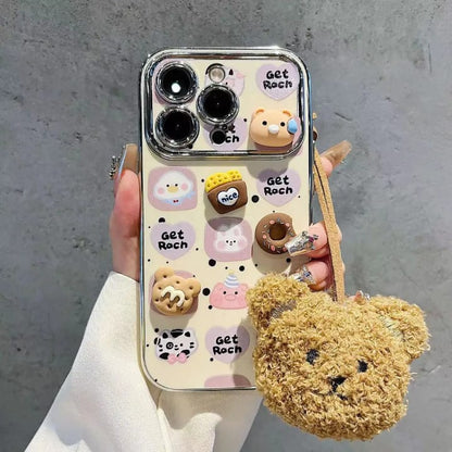 Electroplated Bear Furball Case (NEW)