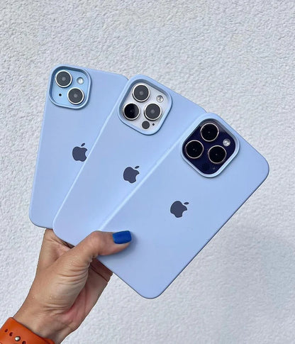 SKY BLUE SILICON CASE